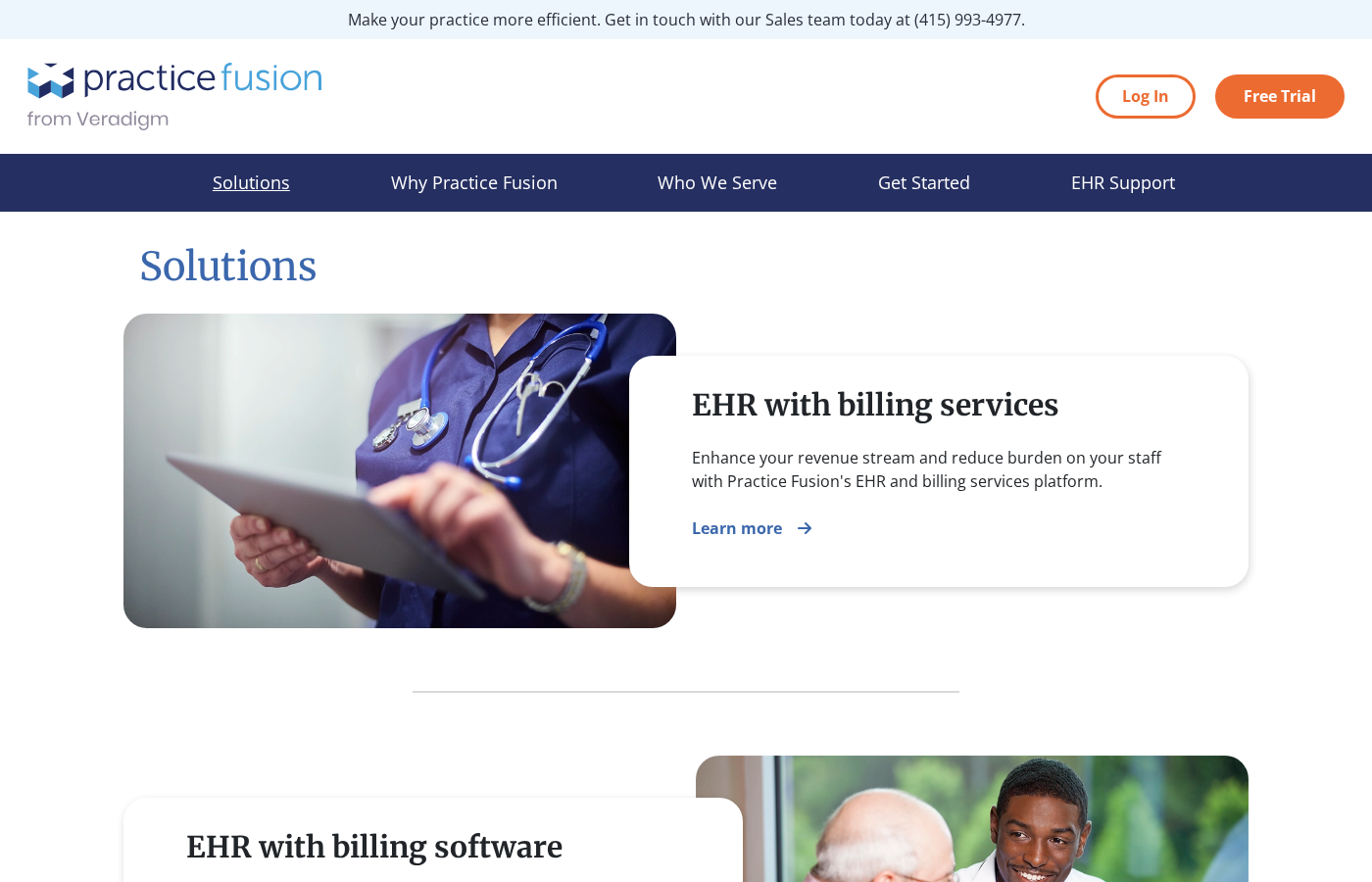 Practice Fusion solutions